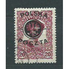 Polonia - Correo 1919 Yvert 108 usado