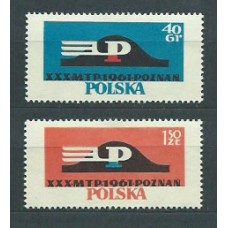 Polonia - Correo 1961 Yvert 1092/3 ** Mnh