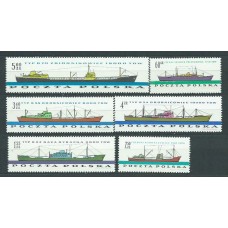 Polonia - Correo 1961 Yvert 1100/5 * Mh  Barcos