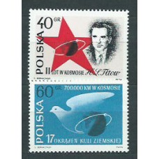 Polonia - Correo 1961 Yvert 1120/1 ** Mnh Astrofilatelia