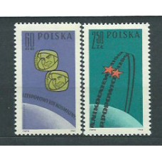 Polonia - Correo 1962 Yvert 1209/10 ** Mnh Astrofilatelia