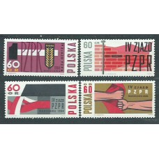 Polonia - Correo 1964 Yvert 1356/9  ** Mnh