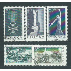 Polonia - Correo 1964 Yvert 1389/93 usado