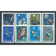 Polonia - Correo 1965 Yvert 1406/13 ** Mnh Astrofilatellia