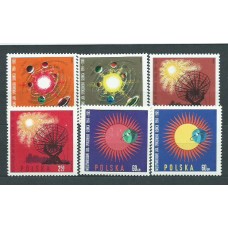 Polonia - Correo 1965 Yvert 1457/62 ** Mnh Astrofilatelia