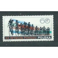 Polonia - Correo 1967 Yvert 1615 ** Mnh Deportes . Ciclismo