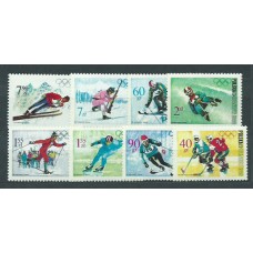 Polonia - Correo 1968 Yvert 1670/7 ** Mnh Juegos Olimpicos de Grenoble