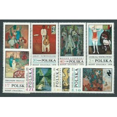 Polonia - Correo 1970 Yvert 1881/8 ** Mnh Pinturas