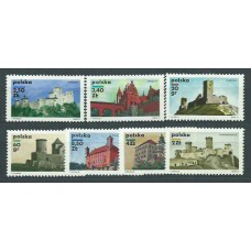 Polonia - Correo 1971 Yvert 1905/12 ** Mnh Castillos