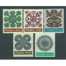 Polonia - Correo 1971 Yvert 1939/43 ** Mnh