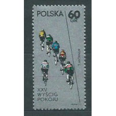 Polonia - Correo 1972 Yvert 2004 ** Mnh Deportes. Ciclismo