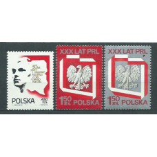 Polonia - Correo 1974 Yvert 2165/7 ** Mnh
