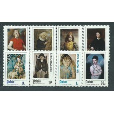 Polonia - Correo 1974 Yvert 2176/83 ** Mnh Pintura