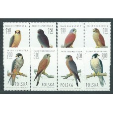 Polonia - Correo 1974 Yvert 2191/8 ** Mnh Fauna. Aves Rapaces