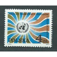 Polonia - Correo 1975 Yvert 2228 ** Mnh Naciones Unidas