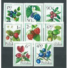 Polonia - Correo 1977 Yvert 2316/23 ** Mnh Frutos