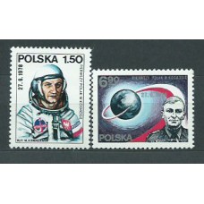 Polonia - Correo 1978 Yvert 2390/1 ** Mnh Astrofilatelia