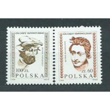 Polonia - Correo 1982 Yvert 2643/4 ** Mnh Personajes