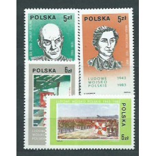 Polonia - Correo 1983 Yvert 2695/8 ** Mnh
