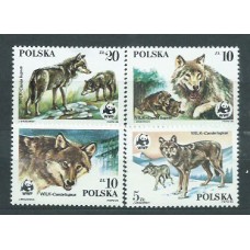 Polonia - Correo 1985 Yvert 2787/90 ** Mnh Fauna