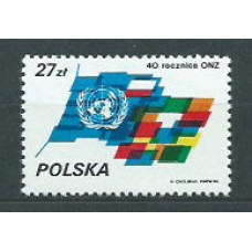 Polonia - Correo 1985 Yvert 2815 ** Mnh Naciones Unidas