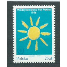 Polonia - Correo 1986 Yvert 2826 ** Mnh