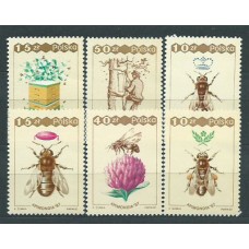 Polonia - Correo 1987 Yvert 2915/20 ** Mnh Fauna. Abejas