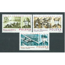 Polonia - Correo 1987 Yvert 2921/3 ** Mnh