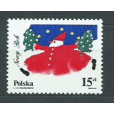 Polonia - Correo 1987 Yvert 2940 ** Mnh Nuevo Año