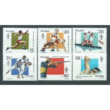 Polonia - Correo 1988 Yvert 2956/61 ** Mnh Juegos Olimpicos de Seoul