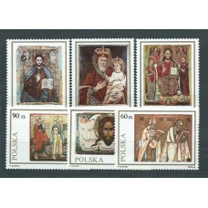 Polonia - Correo 1989 Yvert 3043/8 ** Mnh Pinturas