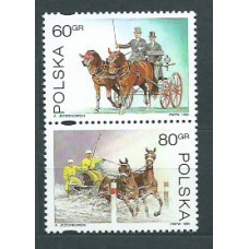 Polonia - Correo 1995 Yvert 3342/3 ** Mnh