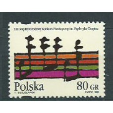 Polonia - Correo 1995 Yvert 3348 ** Mnh Música