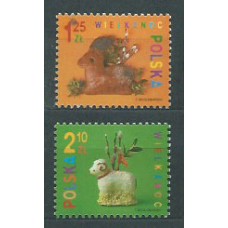 Polonia - Correo 2004 Yvert 3850/1 ** Mnh Pascuas