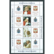 Polonia - Correo 2004 Yvert 3860/7 ** Mnh Papa Juan Pablo II