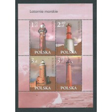 Polonia - Correo 2007 Yvert 4055/8 ** Mnh Faros