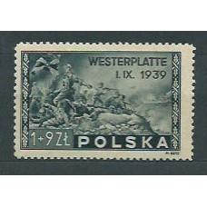Polonia - Correo 1945 Yvert 454 ** Mnh