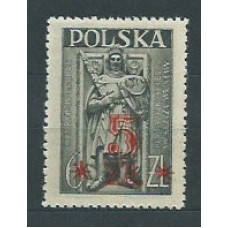 Polonia - Correo 1947 Yvert 499 ** Mnh