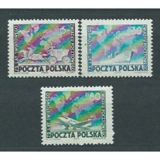 Polonia - Correo 1949 Yvert 554/6 * Mh UPU