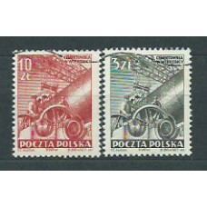 Polonia - Correo 1952 Yvert 652/3 usado