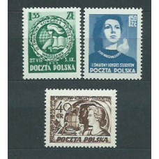 Polonia - Correo 1953 Yvert 715/7 ** Mnh