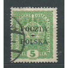 Polonia - Correo 1919 Yvert 75 usado
