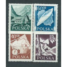 Polonia - Correo 1956 Yvert 857/60 ** Mnh Turismo