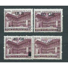 Polonia - Correo 1956 Yvert 861/4 ** Mnh