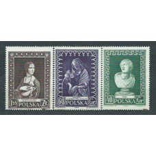 Polonia - Correo 1956 Yvert 878/80 ** Mnh