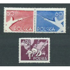 Polonia - Correo 1957 Yvert 890/2 ** Mnh Deportes Esgrima