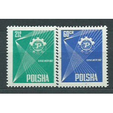 Polonia - Correo 1957 Yvert 902/3 ** Mnh