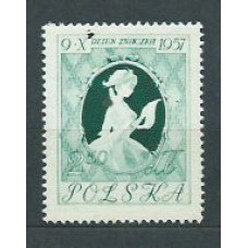 Polonia - Correo 1957 Yvert 913 ** Mnh Dia del Sello