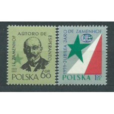 Polonia - Correo 1959 Yvert 976/7 ** Mnh