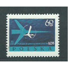 Polonia - Correo 1959 Yvert 980 ** Mnh Avión